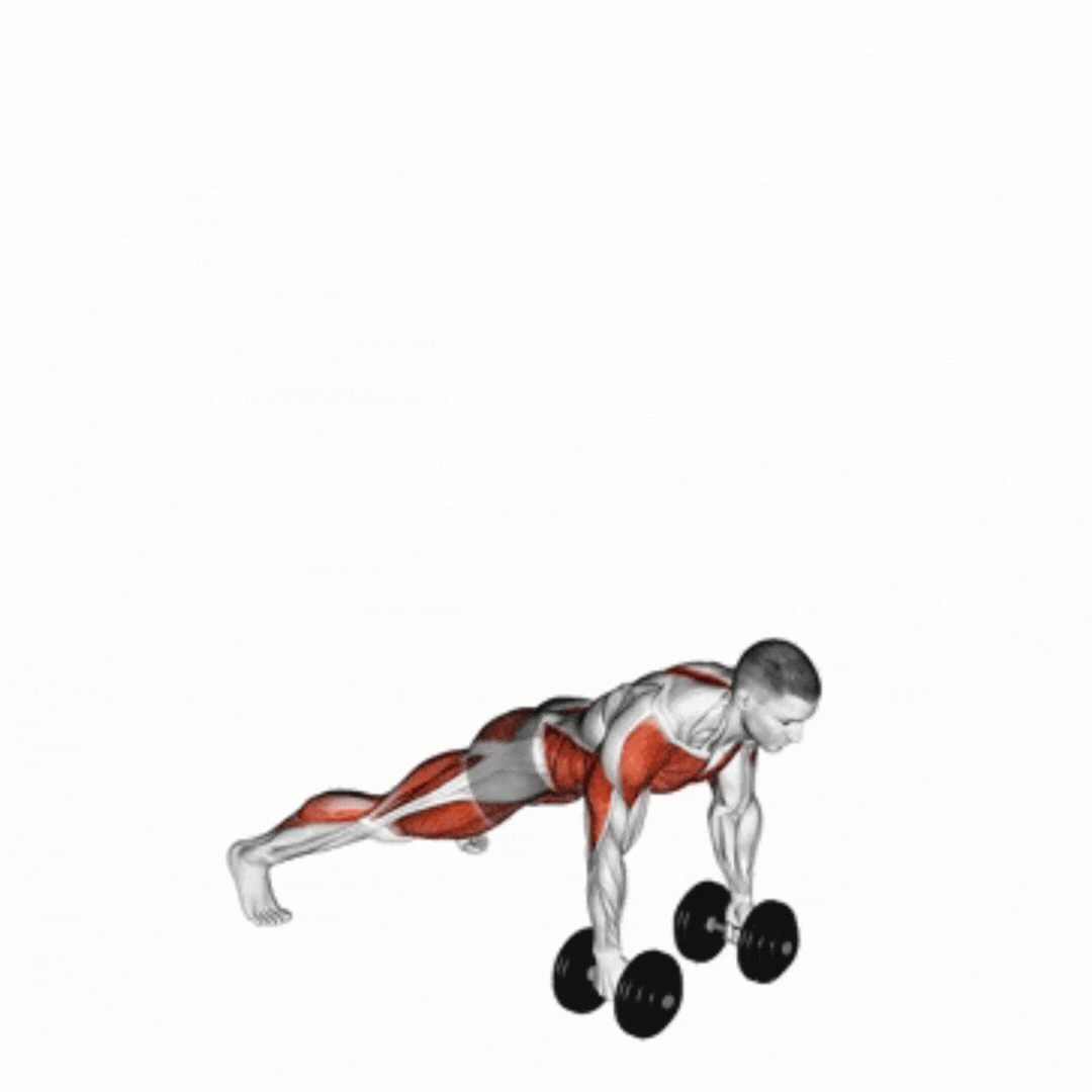 Demonstração de Dumbbell Devil Press